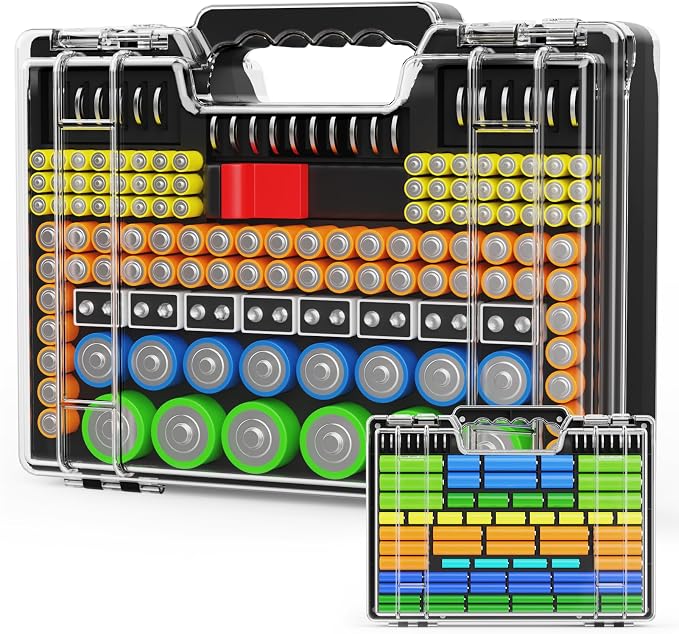 Molutsody Battery Organizer Box by Molutsody