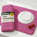 Cuisinart Dish Drying Mat for Kitchen Counter, Microfiber | Ultra absorbent by BestBrands