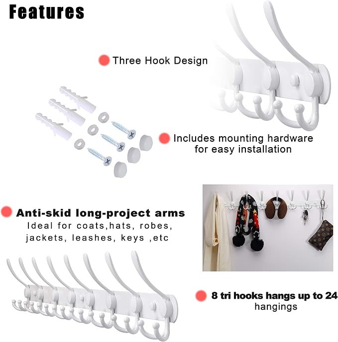 Coat Rack Wall Mount - Image 7