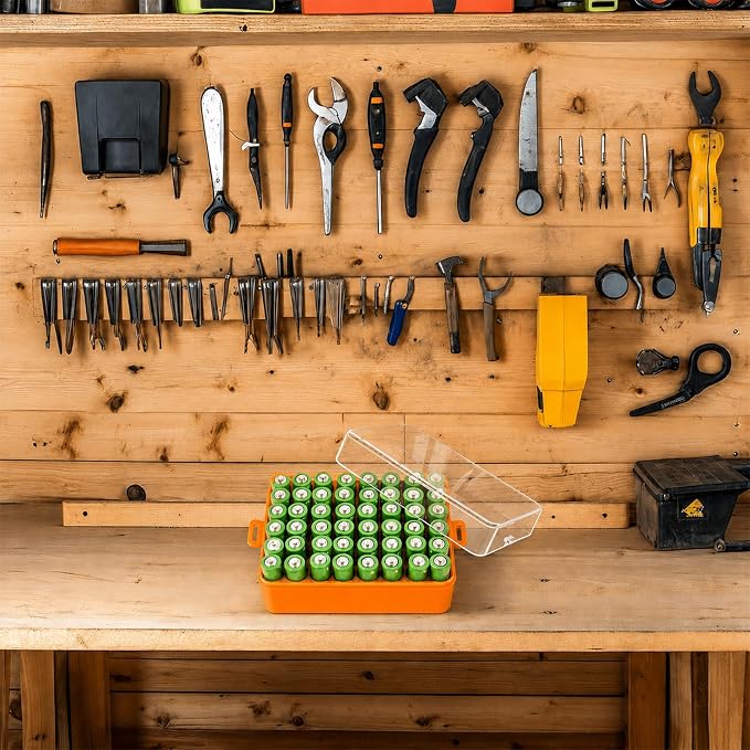 ALCYON Plastic Battery Storage Organizer - Image 9