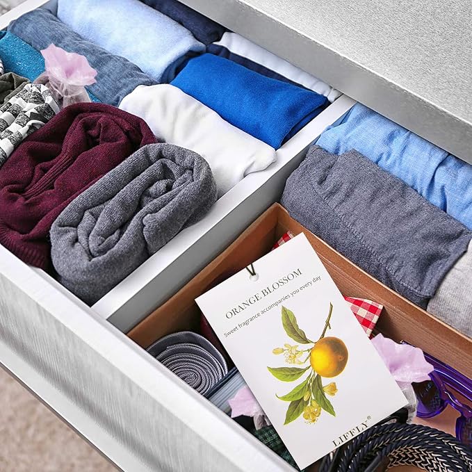 14 Packs Orange Blossom Scented Sachets fit Drawer and Closet Home Fragrance - Image 6