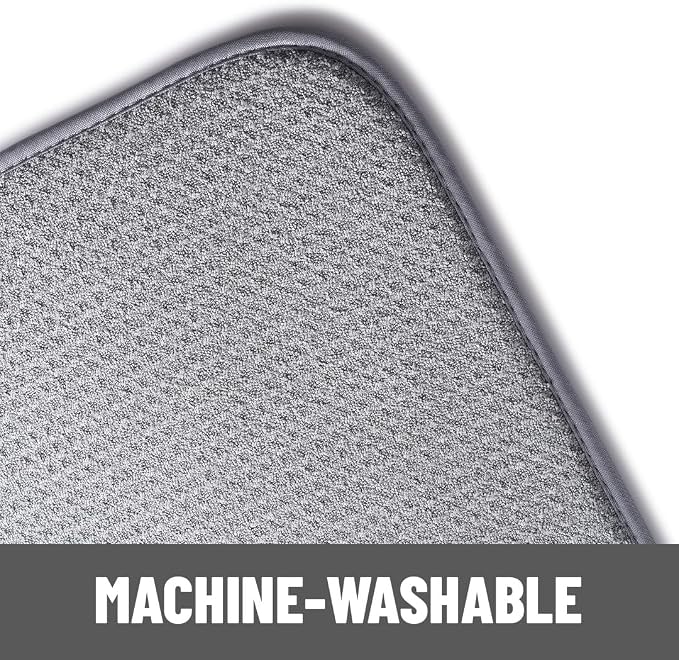 Bellemain Dish Drying Mat, Drying Matt Kitchen Counter, 16x18 Inch - Image 6
