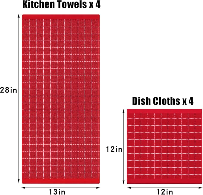 Homaxy Kitchen Towels and Dishcloths Set - Image 5
