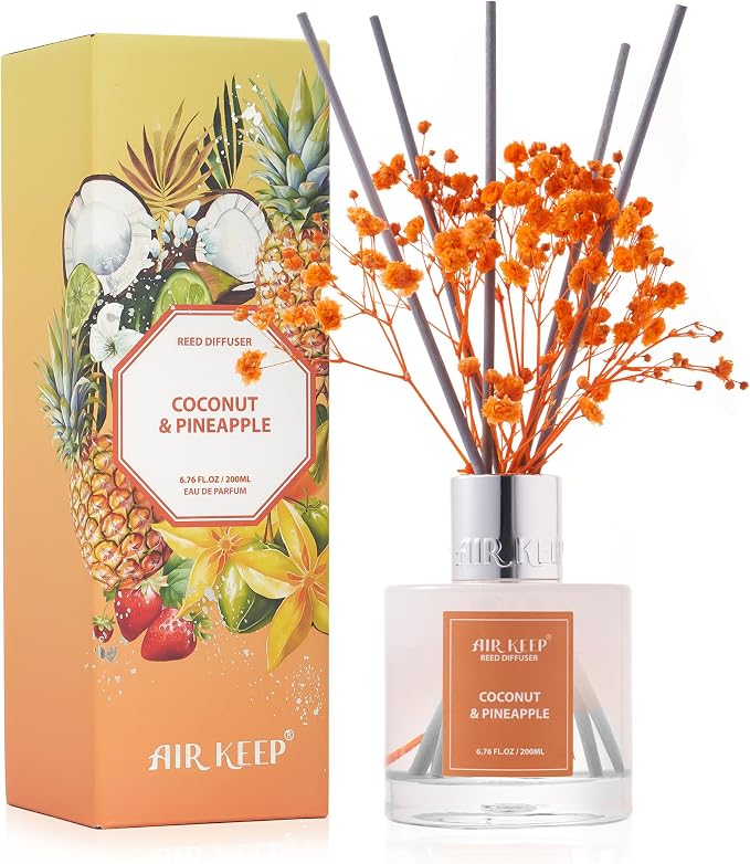 Reed Diffuser Set, 6.76 fl oz by Airkeep