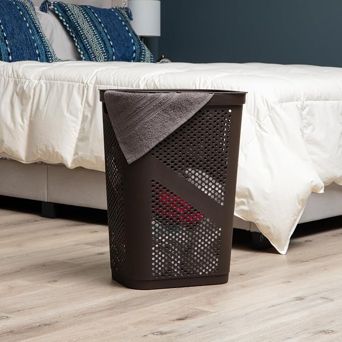 Mind Reader Slim Laundry Hamper - Image 2