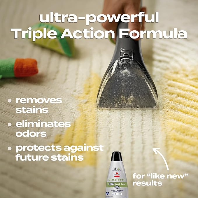 BISSELL Little Green Multi-Purpose Portable Carpet Cleaner - Image 5