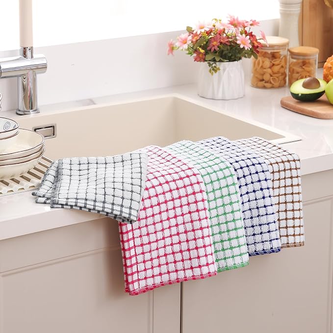 Homaxy Kitchen Towels and Dishcloths Set - Image 2