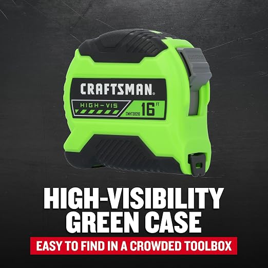 CRAFTSMAN High-Visibility Tape Measure, 4.9 m - Image 4