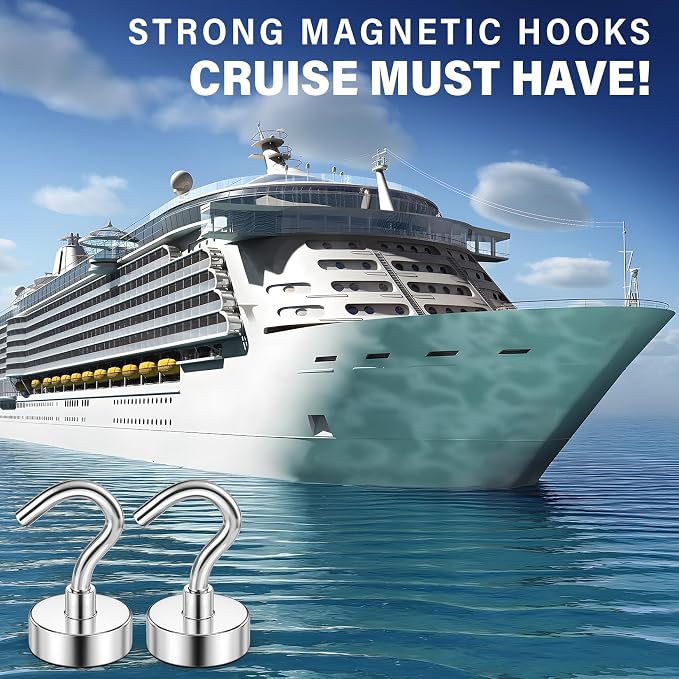 FINDMAG Magnet Hooks, 30LB+ Magnetic Hooks - Image 2