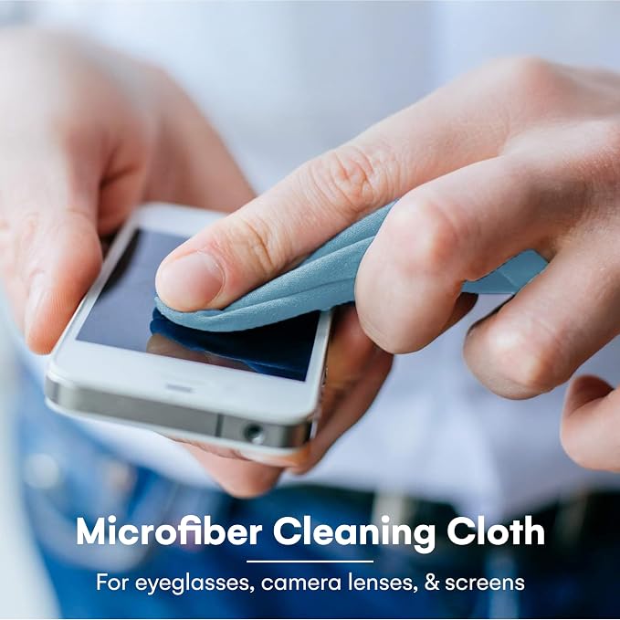 Care Touch Microfiber Glasses Cleaning Cloth 12 Pack - Image 2