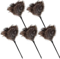 Ostrich Feather Duster 15Inch Natural Fluffy Handheld Feather Dusters by MehelloFeather