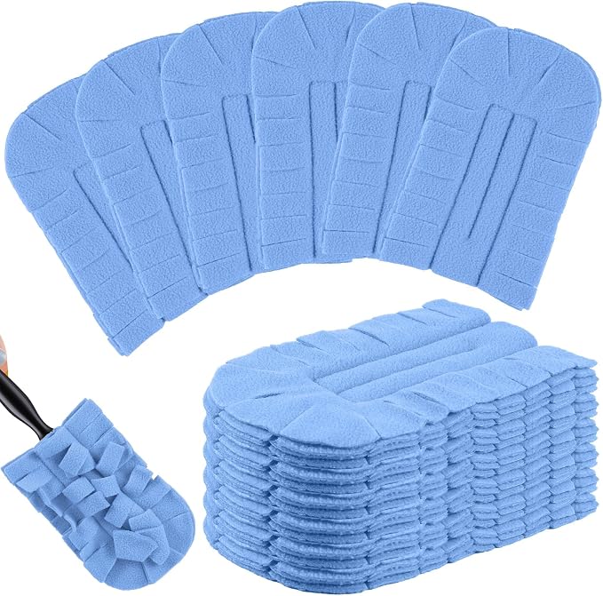 Zubebe 12 Pcs Reusable Duster Refills Fleece by Zubebe