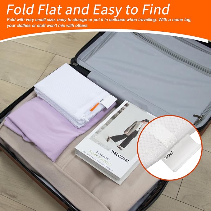 Polecasa 2 Pack Heavy Duty Diamond Mesh Laundry Bag - Image 5
