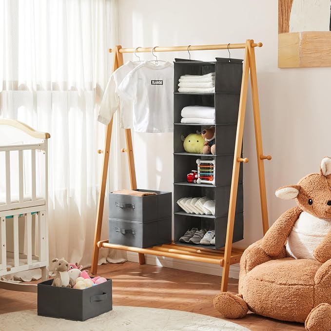 MAX Houser 6 Tier Hanging Closet Organizer - Image 2