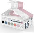 Plastic Hangers 15 Pack by NeatiesHangers
