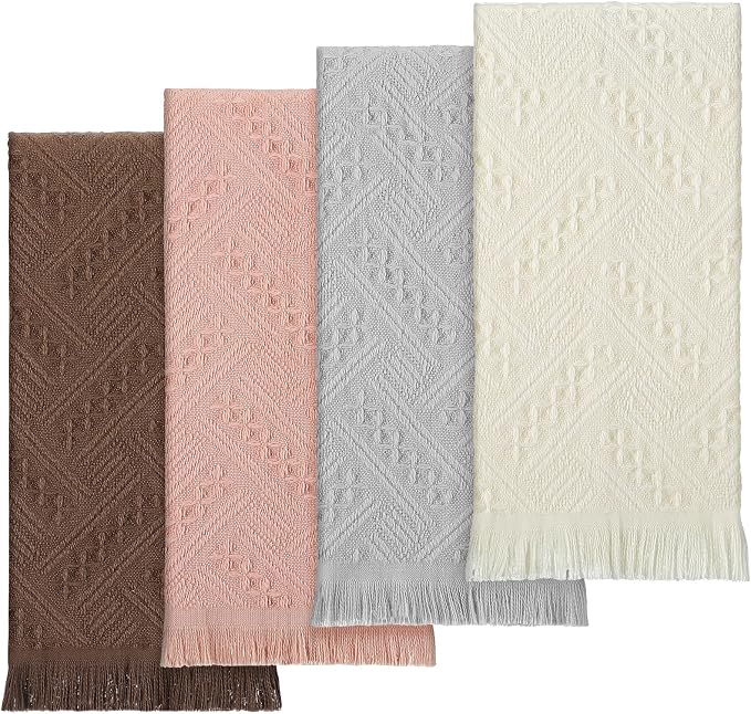HunnmingRe 4 Pack Boho Hand Towel - Image 7