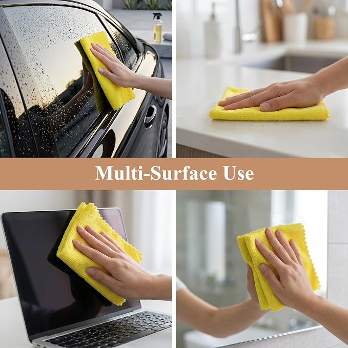 30 Pack Microfiber Cleaning Cloths, Dish Towels - Image 9
