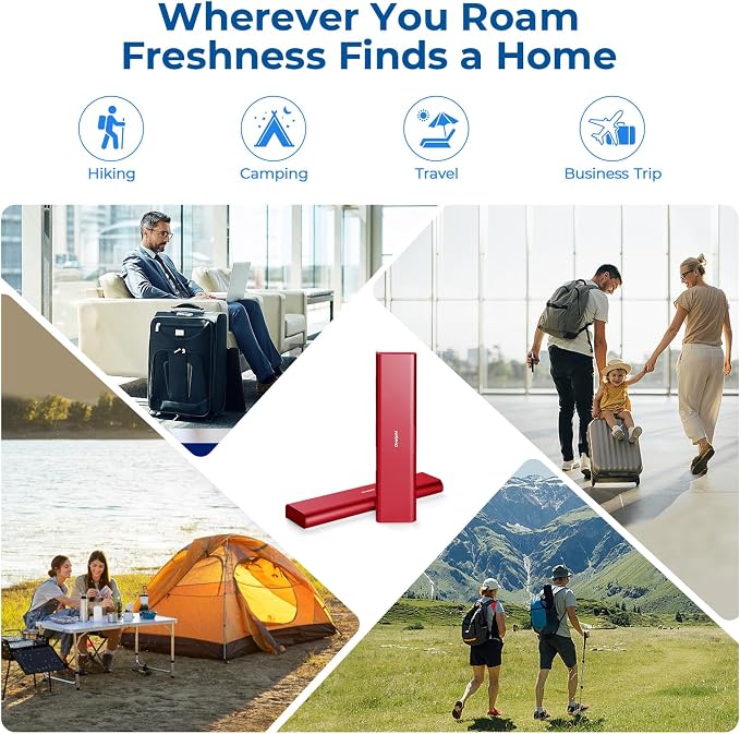 Wider Aluminum Toothbrush Travel Case, Portable Travel Toothbrush Holder - Image 9