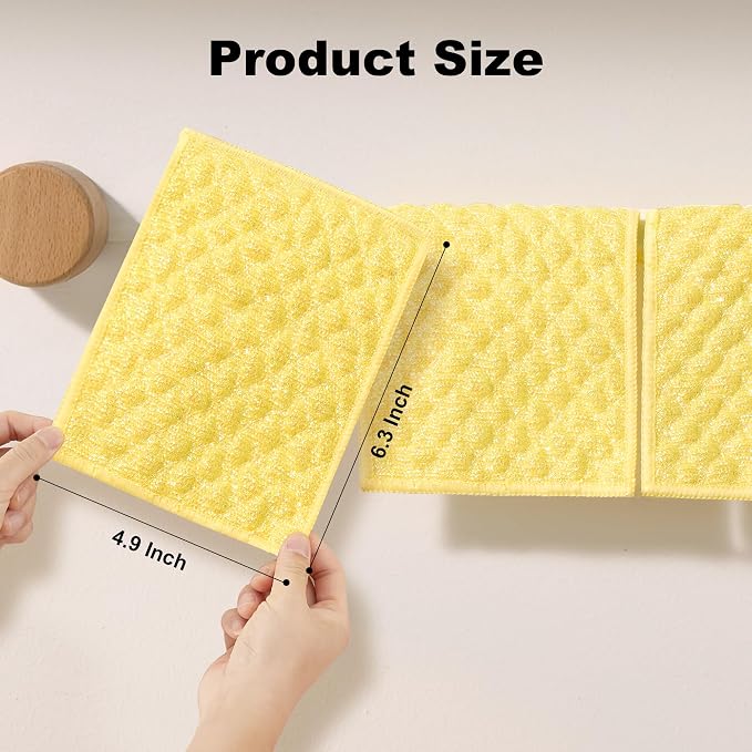 JOYMOOP 16 Packs Microfiber Cleaning Cloth - Image 3