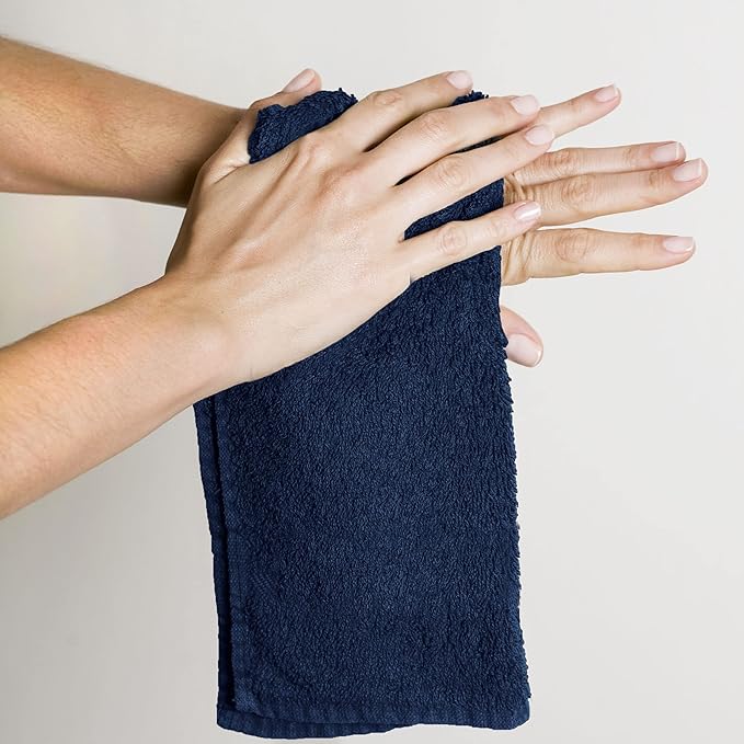 Utopia Towels 24 Pack Washcloths, 12x12 in, 100% Cotton, Fast Drying Soft Feel - Image 3