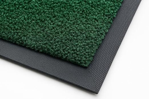Guardian 94051540 Platinum Series Indoor Wiper Floor Mat, 5' x 15', Green