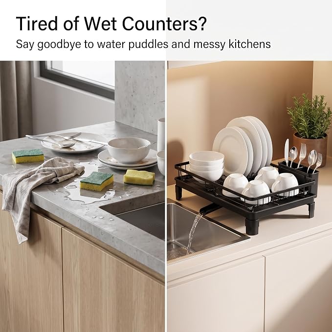 PureBox Dish Drying Rack for Kitchen Counter - Image 7