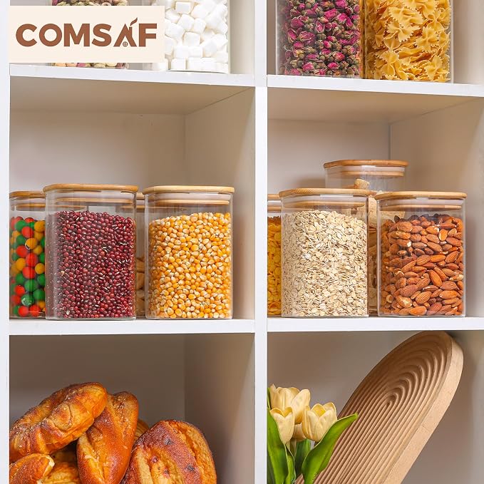 ComSaf Square Glass Containers - Image 8