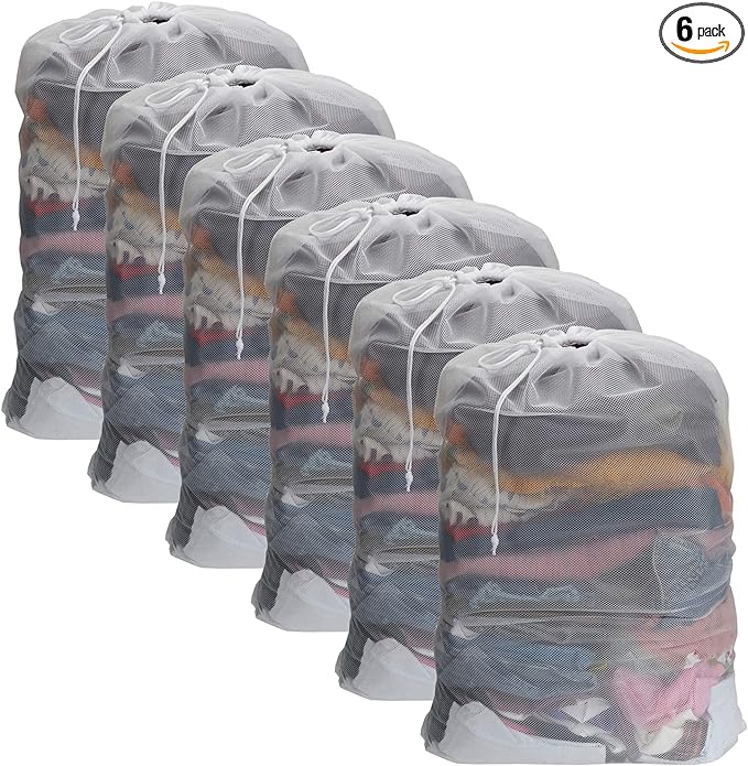 Nicunom 6 Pack Mesh Laundry Bag by Nicunom