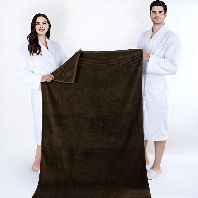 Cotton Paradise 100% Cotton Turkish Towel Set, Soft Absorbent Quick Dry - Image 5