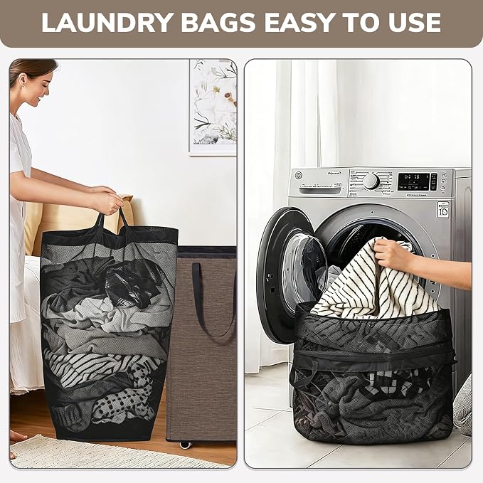 Goodpick 75L Collapsible Laundry Baskets - Image 5