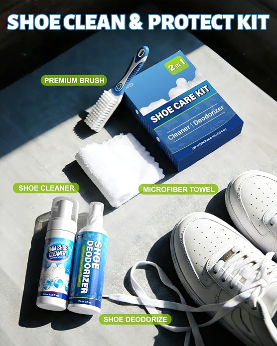 Jevvu Shoe Cleaner, Sneaker Cleaner Foam - Image 7