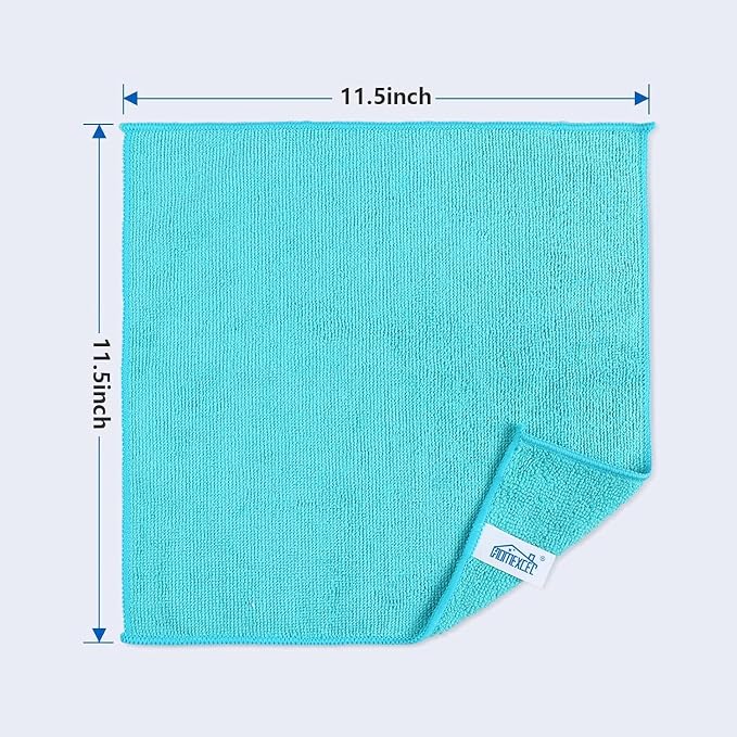 HOMEXCEL 200PK Microfiber Cleaning Cloth, Cleaning Rag - Image 2