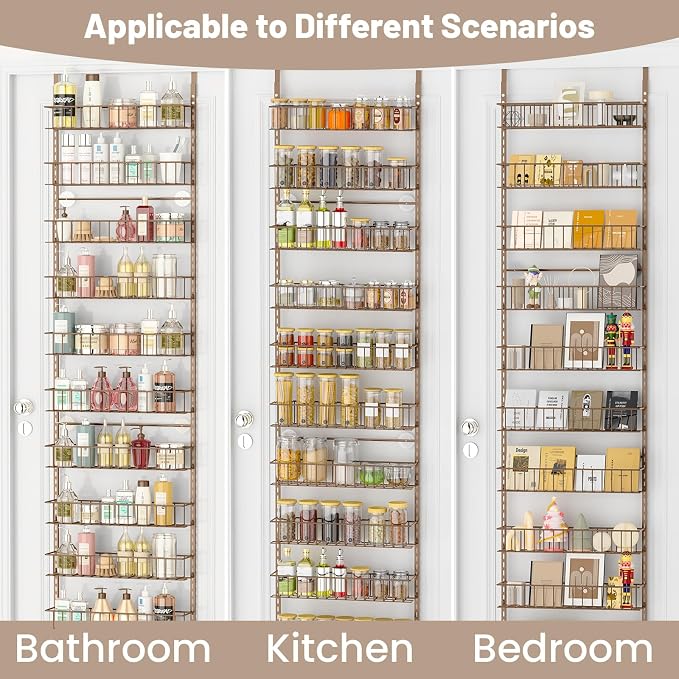 ElegantArray 9-Tier Pantry Door Organizer - Image 6