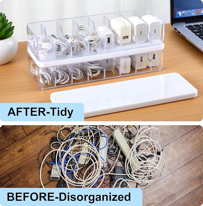 Tatuo 6-Pack Cord Organizer Box - Image 5