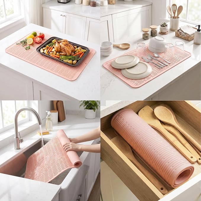 MicoYang Silicone Dish Drying Mat - Image 4