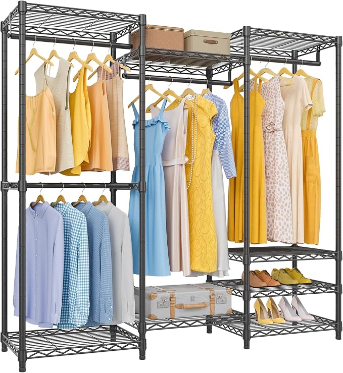 VIPEK V5 Medium Freestanding Clothes Rack, Modular Closet System, 4 x 19.5 in by VIPEK