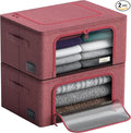 Sorbus Storage Bins with Metal Frame by Sorbus