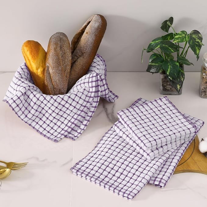 Homaxy Kitchen Towels and Dishcloths Set - Image 2