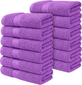 100% Cotton Hand Towels 18x28 Inches, 600 GSM, Soft & Absorbent by AmpleDecor