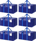 6 Pack Extra Heavy Duty Large Moving Bags by Fygrip