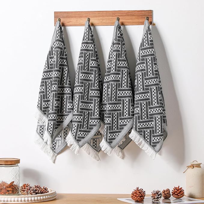 HunnmingRe 9 Pack Boho Hand Towel - Image 5