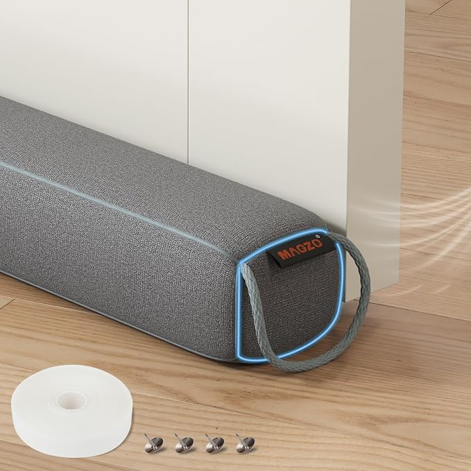 MAGZO Door Draft Stopper 36 Inches, Energy Saving | Rectangle Weighted Door by MAGZO