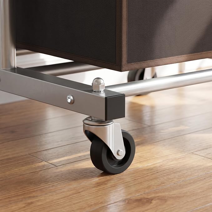 Simple Houseware 3 Bags Laundry Sorter Cart - Image 3