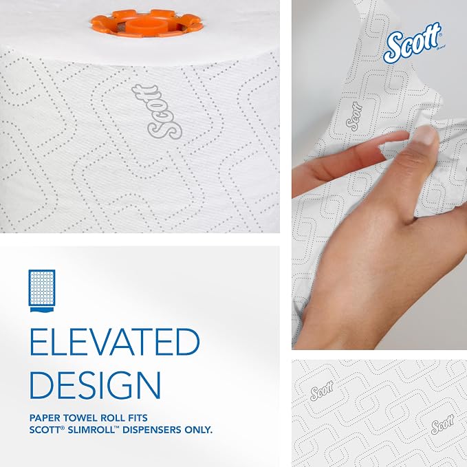 Scott Professional Slimroll Hard Roll Towels, 6 Rolls x 580' - Image 5