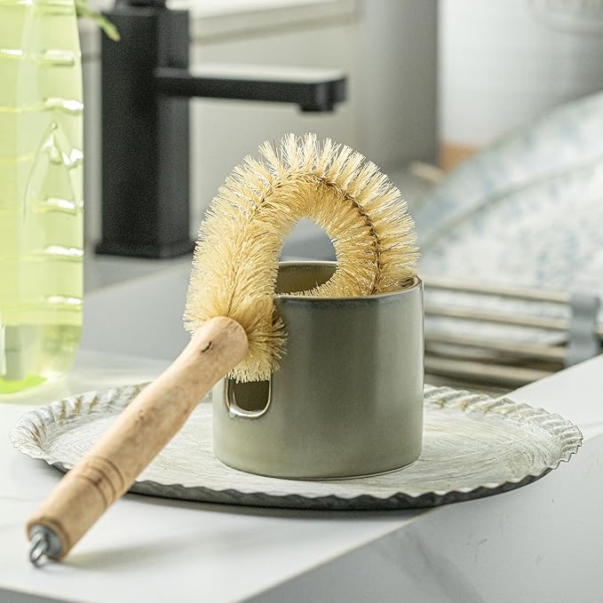 Zoeeker Sponge Holder, Ceramic Dish Sponge Drying Caddy - Image 6