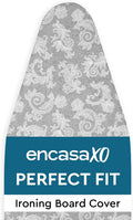 Encasa XO Padded Ironing Board Cover and Pad 54"x18" Grey by EncasaXO