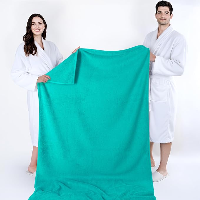 Cotton Paradise 100% Cotton Turkish Towel, Soft Absorbent Quick Dry, 40x80 - Image 5
