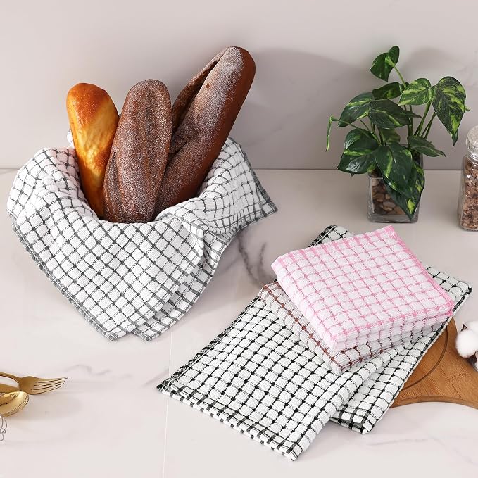 Homaxy Kitchen Towels and Dishcloths Set - Image 2