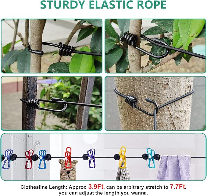 Retractable Portable Clothesline - Image 5