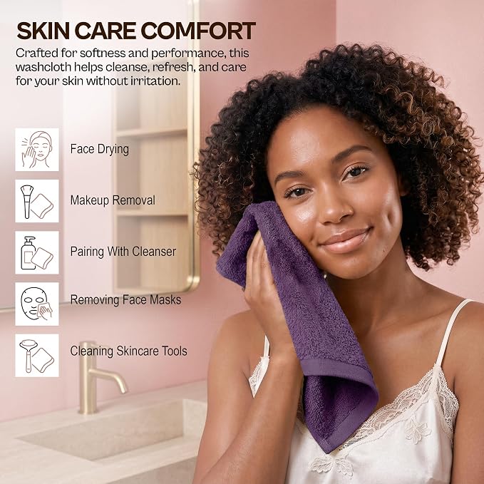 Utopia Towels 12 Pack Washcloths, 12x12 in, 100% Cotton, Variety | Premium 100% - Image 9